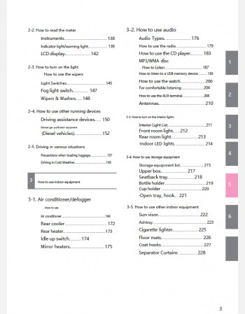 toyota dyna cargo 2020-2021 owners manual in english